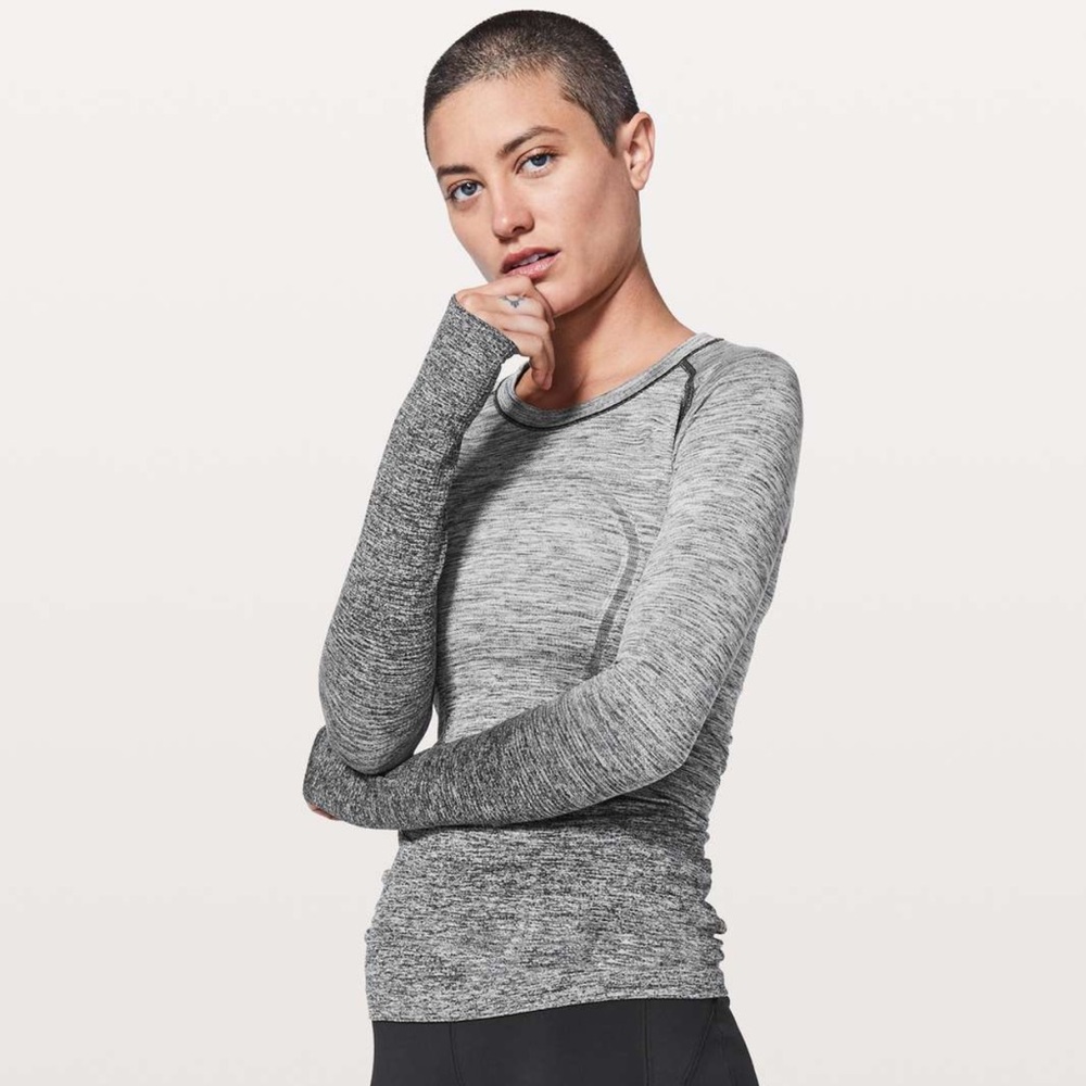 Lululemon Swiftly Tech Long Sleeve Top size 12